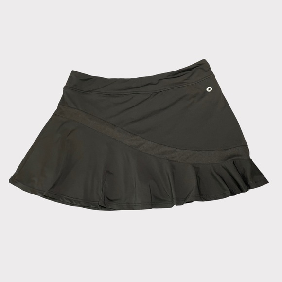 Ekouaer - A-Line Pleated Tennis Skirt - Black - Size XXL - Picture 3 of 8